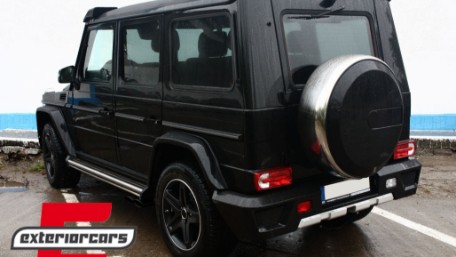 Nastavci auspuha AMG dizajn (crna) / Mercedes G-klasa W463 G500 G55 G63 G65 (1998-2018), TY-W463B