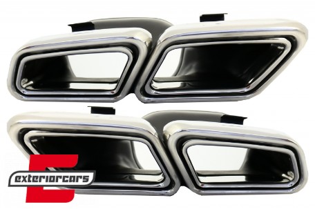 Nastavci auspuha AMG dizajn / Mercedes S-klasa W222 E-klasa W212 S212 Facelift CLS W218 SL-klasa R231, TY-S63-W222WOL