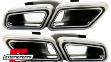 Nastavci auspuha AMG dizajn / Mercedes S-klasa W222 E-klasa W212 S212 Facelift CLS W218 SL-klasa R231, TY-S63-W222WOL