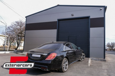 Nastavci auspuha AMG dizajn / Mercedes S-klasa W222 E-klasa W212 S212 Facelift CLS W218 SL-klasa R231, TY-S63-W222WOL
