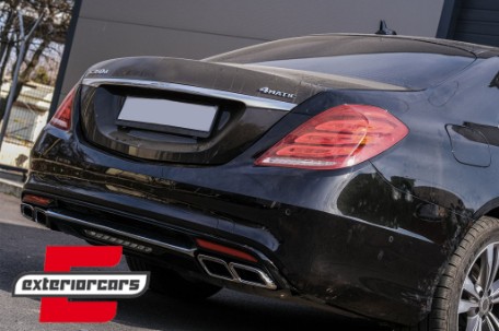 Nastavci auspuha AMG dizajn / Mercedes S-klasa W222 E-klasa W212 S212 Facelift CLS W218 SL-klasa R231, TY-S63-W222WOL