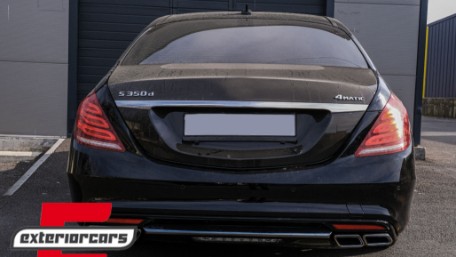 Nastavci auspuha AMG dizajn / Mercedes S-klasa W222 E-klasa W212 S212 Facelift CLS W218 SL-klasa R231, TY-S63-W222WOL