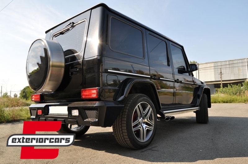 Nastavci auspuha G500 G55 G63 G65 AMG dizajn / Mercedes G-klasa W463 G500 G55 G63 G65 (1998-), TY-W463