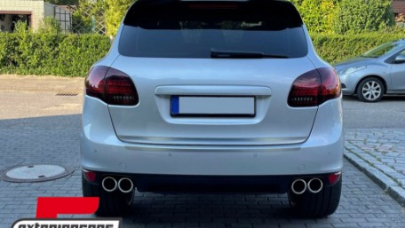 Nastavci auspuha GTS dizajn (mat srebrna), TY-D054V6