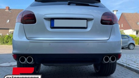 Nastavci auspuha GTS dizajn (mat srebrna), TY-D054V6