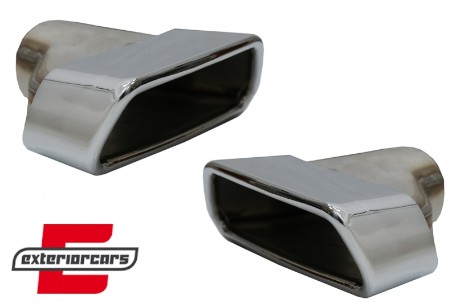 Nastavci auspuha M paket dizajn (chrome) / BMW serije 5 G30 G31 (2017-2023) F10 F11 (2010-2017) serije 6 G32 (2017-), TY-BM530S