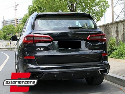 Nastavci auspuha M Sport dizajn (crna) / BMW X5 G05 X6 G06 X7 G07 M paket (2018-), ESBMG05X5