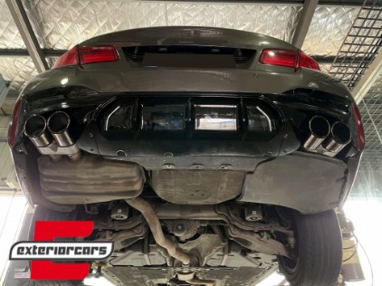 Nastavci auspuha M5 LCI dizajn (crna) / BMW serije 5 F10 F11 (2011-2017), TY-BMF10M5B