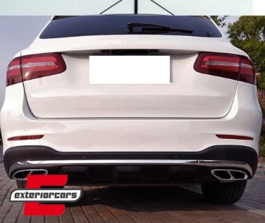 Nastavci auspuha - poklopci AMG Sport dizajn (chrome) / Mercedes C-klasa W205 S65 E65 GLE W166 X166 GLC W253, MTMBAMG