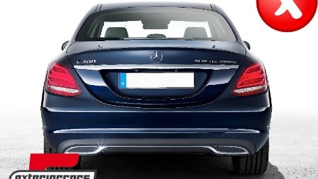 Nastavci auspuha - poklopci AMG Sport dizajn (chrome) / Mercedes C-klasa W205 S65 E65 GLE W166 X166 GLC W253, MTMBAMG