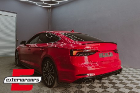 Nastavci auspuha RS dizajn (chrome) / Audi A4 B9 (2016-2019) A5 F5 (2017-2019), TY-AUA4B9