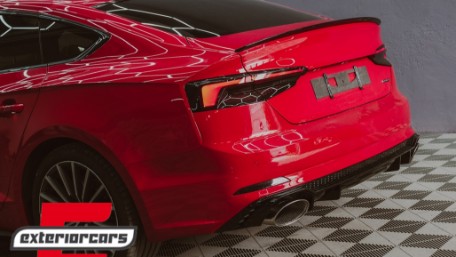 Nastavci auspuha RS dizajn (chrome) / Audi A4 B9 (2016-2019) A5 F5 (2017-2019), TY-AUA4B9