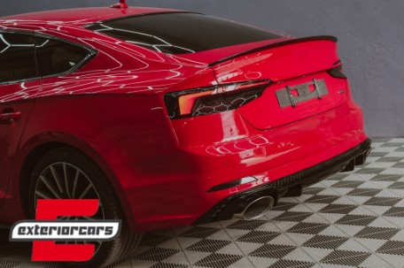Nastavci auspuha RS dizajn (chrome) / Audi A4 B9 (2016-2019) A5 F5 (2017-2019), TY-AUA4B9