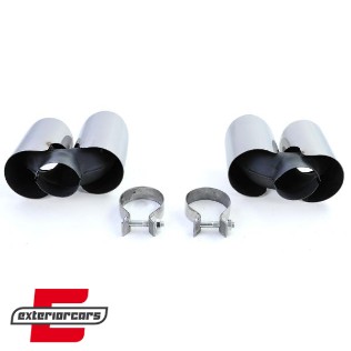 Nastavci auspuha S optik (chrome) / Porsche 911 991.1 (09.2011-2015), 41665