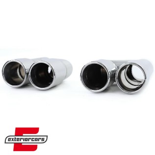 Nastavci auspuha S4 dizajn (chrome) / Audi A4 B8 (2007-2015), 29901