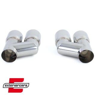 Nastavci auspuha S4 dizajn (chrome) / Audi A4 B8 (2007-2015), 29901