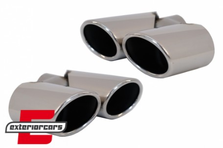 Nastavci auspuha SQ5 dizajn (chrome) / Audi Q5 8R (11.2008-2016), TY-AUQ58R
