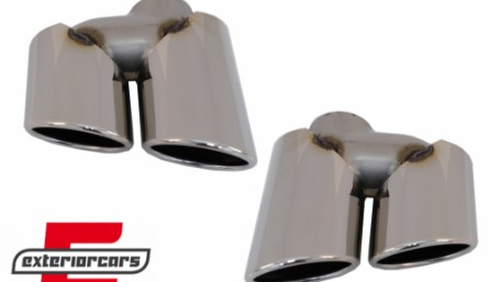Nastavci auspuha SQ5 dizajn (chrome) / Audi Q5 8R (11.2008-2016), TY-AUQ58R