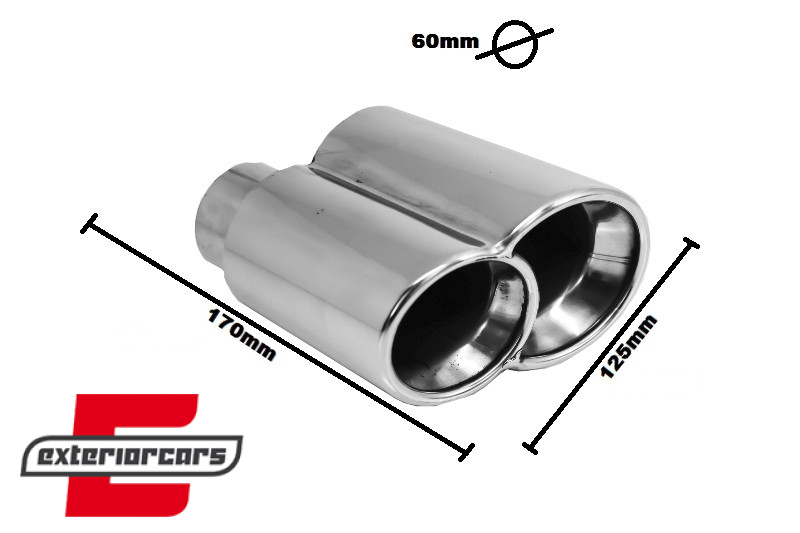 Nastavci auspuha Turbo dizajn / PORSCHE Carrera 911 996 997 (1997-2008), TY-032