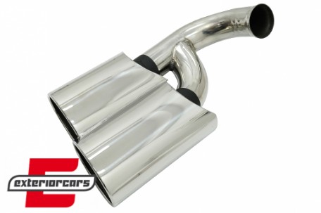 Nastavci auspuha V6 dizajn (chrome), TY-PO9PAV6