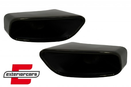 Nastavci auspuha V8 dizajn (crna) / BMW X6 E71 (2008-2014), TY-D042LB