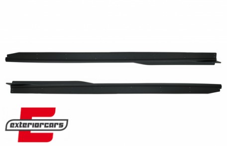 Nastavci pragova GT 500 dizajn (crna) / Ford Mustang Mk6 VI (2015-2020), SSFMUGT