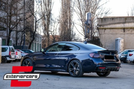 Nastavci pragova M-Performance dizajn (crna) / BMW serije 4 F32 Coupe F33 Cabrio F36 Gran Coupe, SSLBMF32MPBF