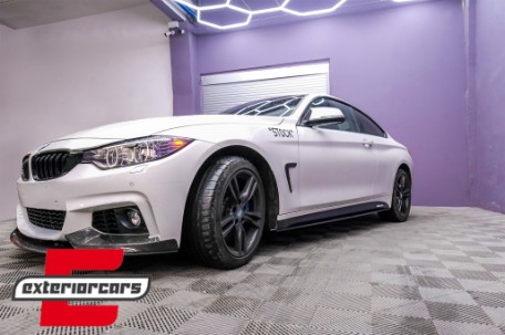 Nastavci pragova M-Performance dizajn (crna) / BMW serije 4 F32 Coupe F33 Cabrio F36 Gran Coupe, SSLBMF32MPBF