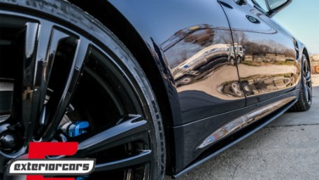 Nastavci pragova M-Performance dizajn (crna) / BMW serije 4 F32 Coupe F33 Cabrio F36 Gran Coupe, SSLBMF32MPBF