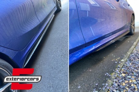 Nastavci pragova M-Performance dizajn (piano crna) / BMW serije 3 G20 limuzina G21 karavan (2018-), 39885SET