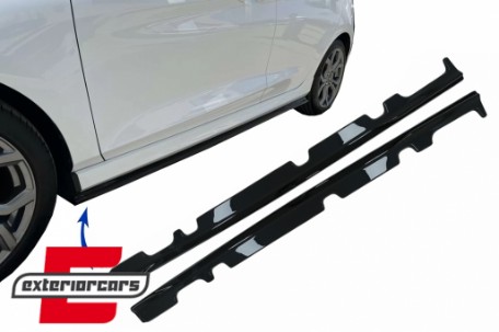 Nastavci pragova ST line dizajn (piano crna) / Ford Fiesta Mk8 ST / ST-Line (2017-2021), SSFFIMK8