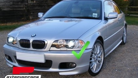 Nosači maglenki M3 M paket dizajn / BMW serije 3 E46 (1998-2005), FLCBME46M
