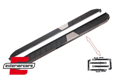 Nosači za bočne stepenice / MITSUBISHI Outlander III (2012-) & MITSUBISHI ASX (2010-), BRBMIOU3