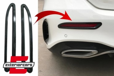 Okvir reflektirajućeg svjetla (Carbon) / Mercedes A-klasa V177 limuzina AMG Line (2018-), RFCVMBW177