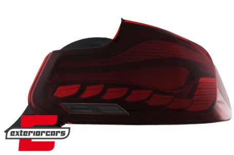 OLED Full LED stražnja svjetla SEQ žmigavci (crvena) / BMW serije 2 F22 F23 M2 F87 (2013-2021), LDBML1