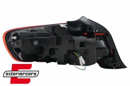 OLED Full LED stražnja svjetla SEQ žmigavci (crvena) / BMW serije 2 F22 F23 M2 F87 (2013-2021), LDBML1