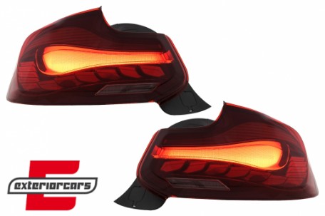 OLED Full LED stražnja svjetla SEQ žmigavci (crvena) / BMW serije 2 F22 F23 M2 F87 (2013-2021), LDBML1
