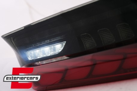 OLED full LED stražnja svjetla SEQ žmigavci (crvena) / BMW serije 3 G20 G28 M3 G80 limuzina (2018-2022), TLBMG20LED