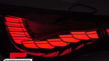 OLED full LED stražnja svjetla SEQ žmigavci (crvena) / BMW serije 4 G22 G23 (2020-), LDBML9