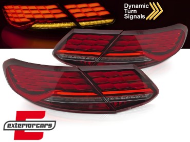 OLED Full LED stražnja svjetla SEQ žmigavci (crvena) / Mercedes C-klasa C205 Coupe (2014-2021), LDMEF7