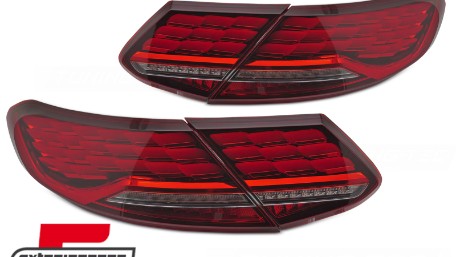 OLED Full LED stražnja svjetla SEQ žmigavci (crvena) / Mercedes C-klasa C205 Coupe (2014-2021), LDMEF7
