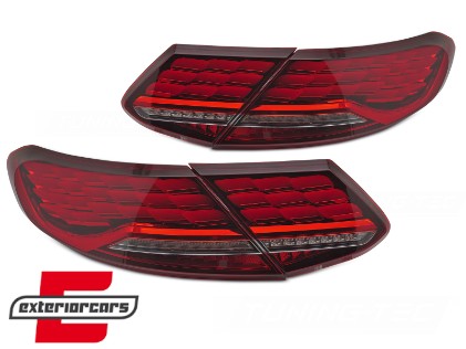 OLED Full LED stražnja svjetla SEQ žmigavci (crvena) / Mercedes C-klasa C205 Coupe (2014-2021), LDMEF7