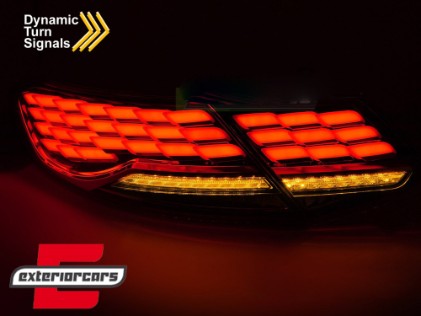 OLED Full LED stražnja svjetla SEQ žmigavci (crvena) / Mercedes C-klasa C205 Coupe (2014-2021), LDMEF7