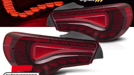 OLED Full LED stražnja svjetla SEQ žmigavci (crvena) / Toyota GT86 (2012-2021), LDTO49