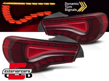 OLED Full LED stražnja svjetla SEQ žmigavci (crvena) / Toyota GT86 (2012-2021), LDTO49