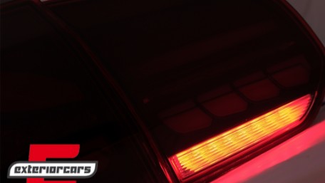 OLED Full LED stražnja svjetla SEQ žmigavci (crvena) / VW Golf 6 VI (2008-2013), TLVWG6LED