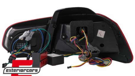 OLED Full LED stražnja svjetla SEQ žmigavci (crvena) / VW Golf 6 VI (2008-2013), TLVWG6LED