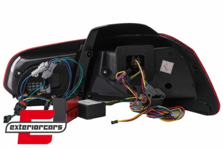 OLED Full LED stražnja svjetla SEQ žmigavci (crvena) / VW Golf 6 VI (2008-2013), TLVWG6LED