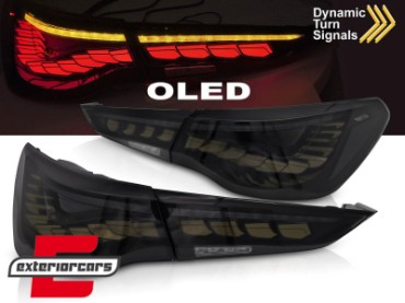 OLED full LED stražnja svjetla SEQ žmigavci (smoke) / BMW serije 4 G22 G23 (2020-), LDBMM0
