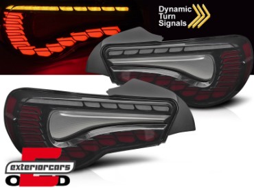 OLED Full LED stražnja svjetla SEQ žmigavci (smoke) / Toyota GT86 (2012-2021), LDTO50